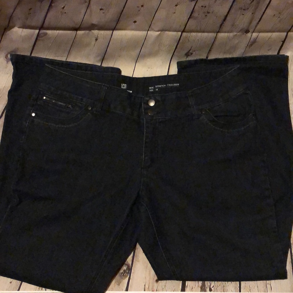 Liz Claiborne stretch trouser jeans - size 18